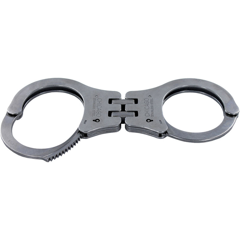Chicago Model 1200 Hinged Stainless Steel Handcuffs