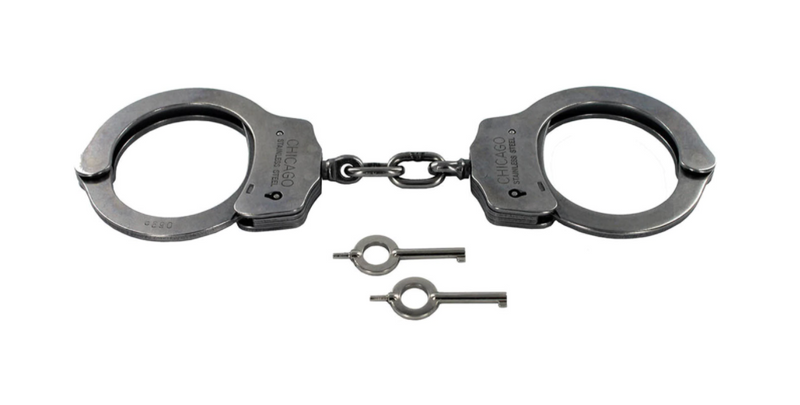 Chicago Model 1100 Stainless Steel Handcuffs
