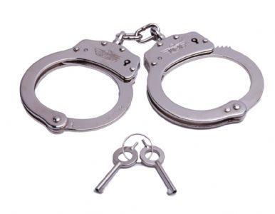 UZI® Plated Steel Handcuffs
