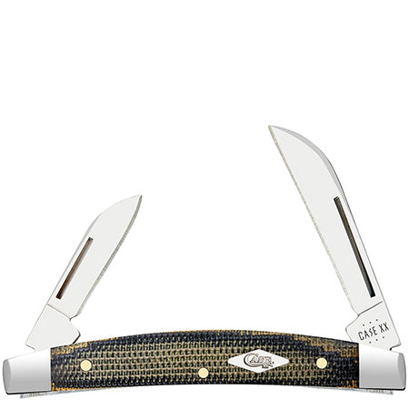 SMALL CONGRESS - SMOOTH BLACK/GREEN/NATURAL CANVAS MICARTA