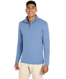 MEN'S HEATHERED ECO-LOGIC STRETCH QUARTER ZIP