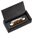 Case XX™ 2023 Halloween Canoe 10626 Smooth Persimmon Orange Bone Stainless Steel Pocket Knife