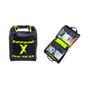 Lightning X Waterproof 104-Piece First Aid Survival Kit with Zippered Carry Case in a Waterproof DRY BAG
