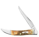 CASE GENUINE STAG SMALL TEXAS TOOTHPICK FOLDING KNIFE WITH GIFT TIN 71229