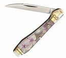 ROUGH RYDER WILD FLOWERS CHERRY BLOSSOM WHARNCLIFFE FOLDING KNIFE