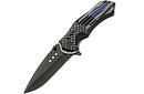 Rite Edge Police Flag Linerlock A/O