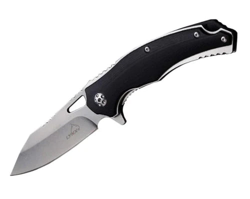 BuckNBear Black Panther BNB4045 Folding Knife 3.25in 440c Steel Blade