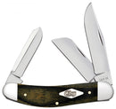 Case Green/Black Canvas Micarta Sowbelly Stockman (23474)