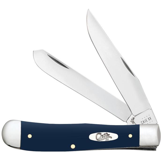 Case Navy Blue Synthetic Smooth Trapper (CA23610)