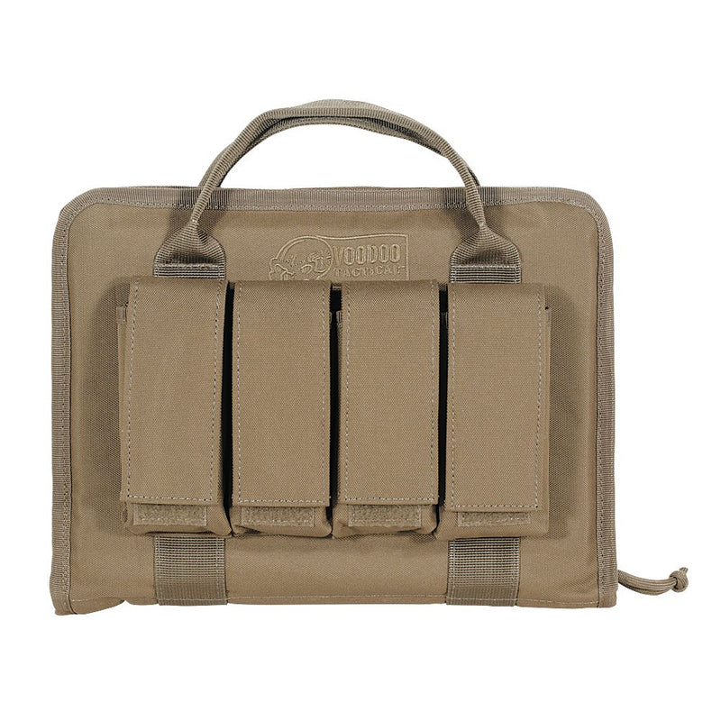 Voodoo Tactical Pistol Case W/ Mag Pouches