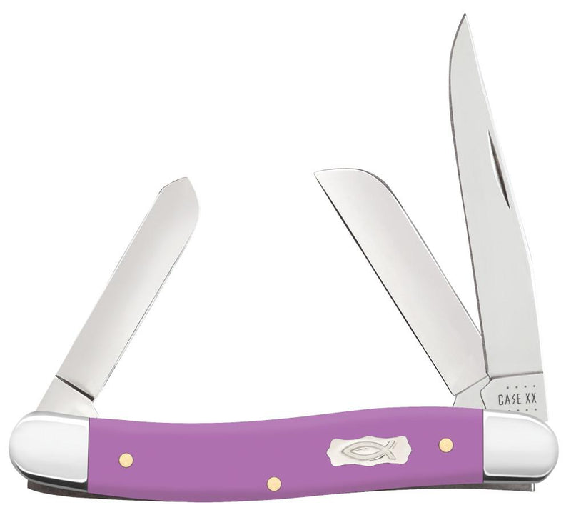 Case Ichthus Lilac Synthetic Smooth Medium Stockman 39162