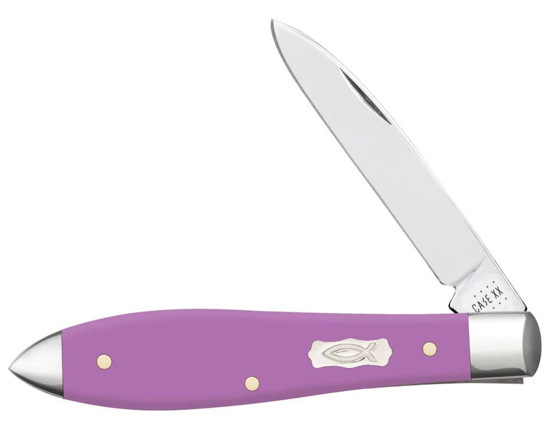 Case Ichthus Lilac Synthetic Smooth Tear Drop
