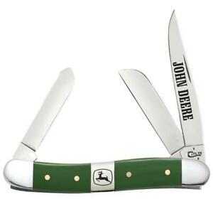 Case John Deere Green Synthetic Medium Stockman