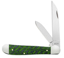 Case Green & Black Carbon Fiber Weave Smooth Copperhead