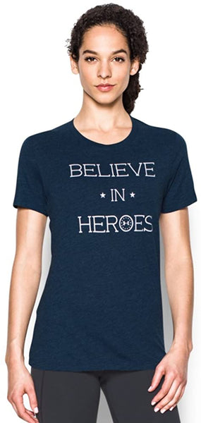 Under Armour Women s Believe in Heroes Tee