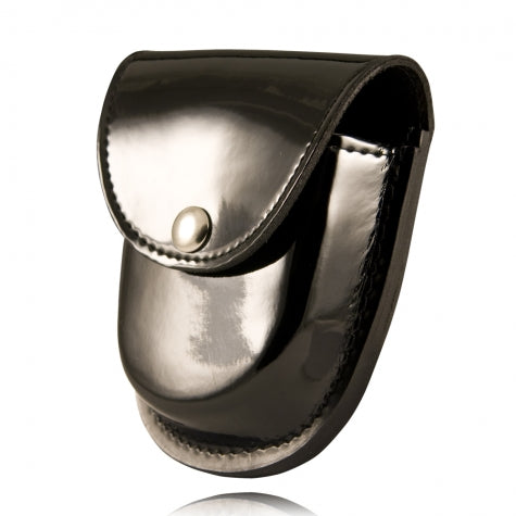 Boston Leather XL Rounded Cuff Case, Slotted Back, Hidden Snap