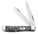 Case Pocket Worn Gray Bone Crandall Jig Mini Trapper