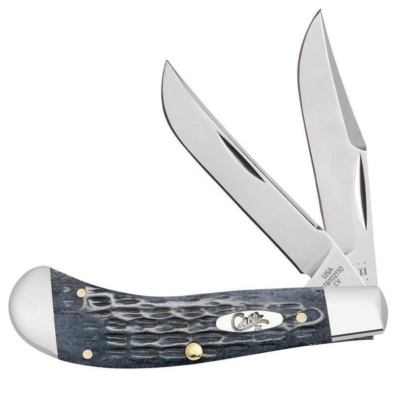Case Pocket Worn Gray Bone Crandall Jig Saddlehorn