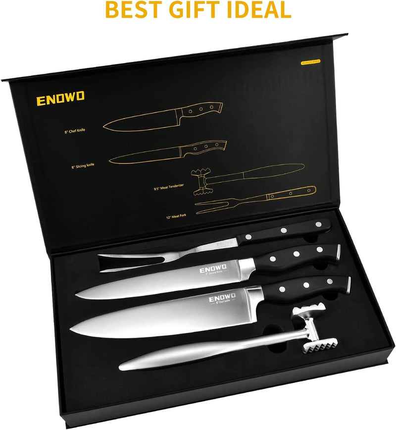 ENOWU 4 PIECE Knife Set Model CKS-H041-B | Kitchen Knife *Open Box*