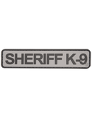 Sheriff K-9 1.75"x8" Morale Patch