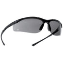 Bolle Contour Safety Glasses - Dark Gunmetal Frame - Clear Anti-Fog Lens