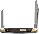 Buck 375 Deuce Two Blade Pocket Knife 2-5/8" Closed, Woodgrain Handles - 5722