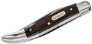 Buck Toothpick Pocket Knife One Blade Woodgrain Handle 3" Closed - 3137