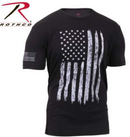 Rothco Distressed US Flag Athletic Fit T-Shirt
