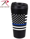 Rothco Thin Blue Line Flag Travel Mug (1299)