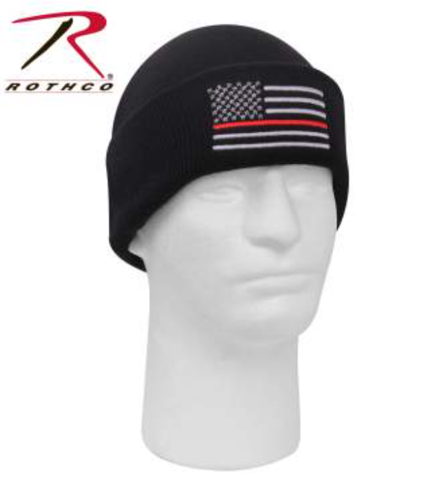 Rothco Deluxe Thin Red Line Watch Cap