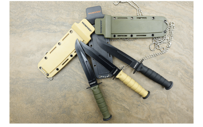 Humvee Mini USMC Survival Knife-Neck Knife