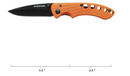 Shrade Liner Lock Folding Knife