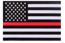 Rothco Thin Red Line Flag Decal