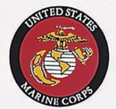 U.S. Marine Corps Seal Decal 3"