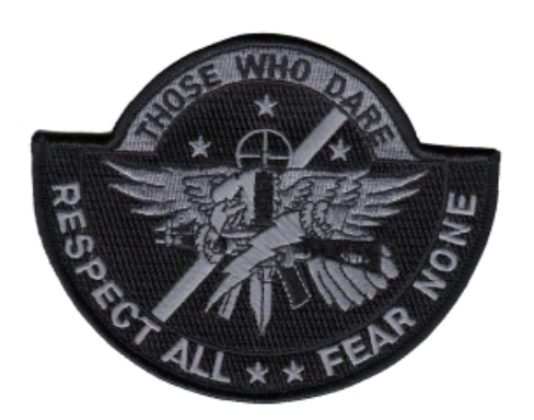 Hero's Pride Those Who Dare Shoulder Patch