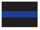 Rothco Thin Blue Line Decal
