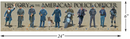 History of American Police Officers Print 24"