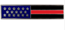Hero's Pride U.S. Flag Pin Black/Red