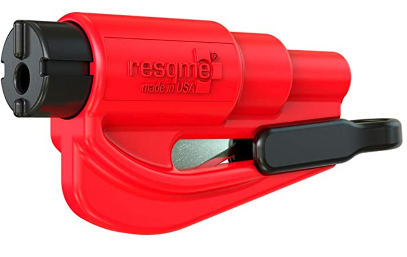 resqme® Car Escape Tool, Seatbelt Cutter / Window Breaker