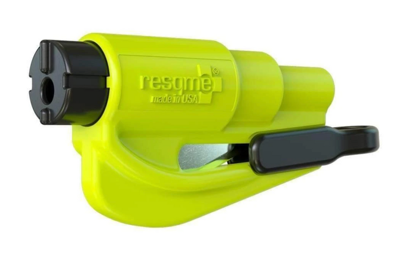 resqme® Car Escape Tool, Seatbelt Cutter / Window Breaker