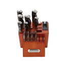 Farberware Edgekeeper 15-Piece Forged Knife Set with Block And Built-in Sharpener