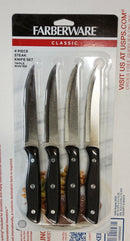 Farberware Classic Set of 4 4.5-inch Triple Riveted Steak Knife