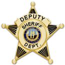 Hero's Pride Deputy Sheriff Department Hat Badge