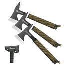 NedFoss Throwing Axes and Tomahawks 3 Pack with Sheath